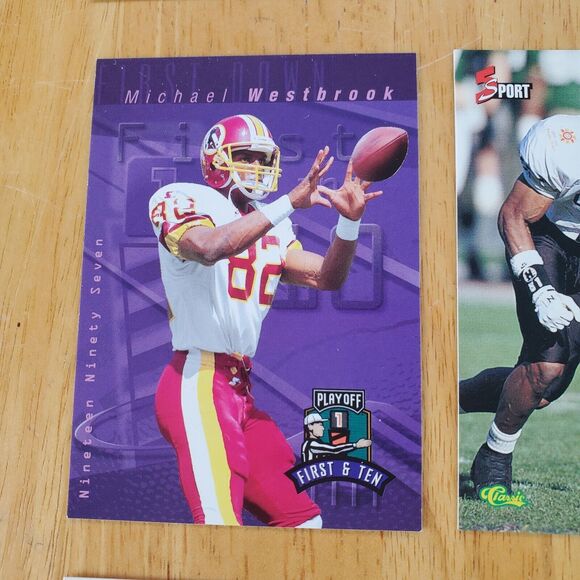 Michael Westbrook 12 Different NM NFL Football Cards 1997 Donruss Silver #146 - Picture 9 of 13